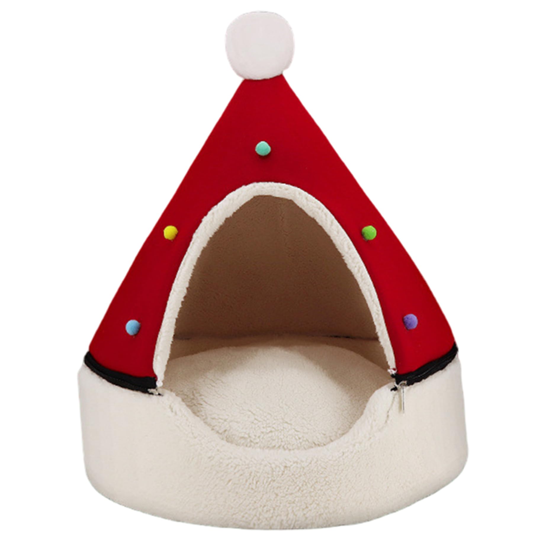 Lit de Noël pour chat Gcroet : le cadeau idéal pour le premier hiver de votre chaton