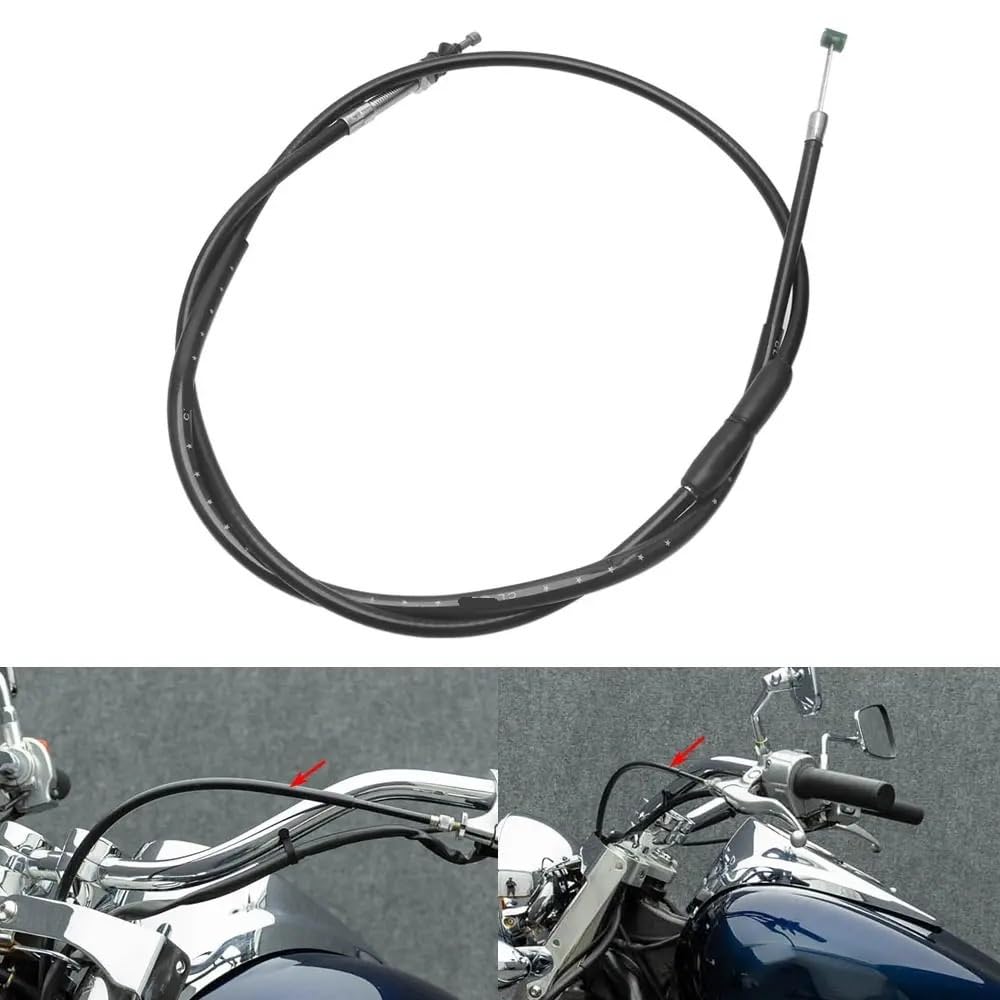 Cable de embrague alambre acero para accesorios motocicleta Para VN900 LT 2006-2018