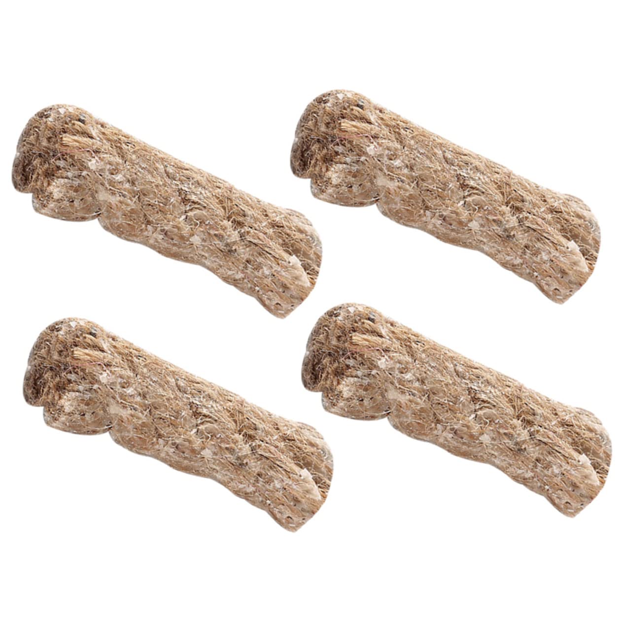 BIUDECO Emergency Fire Rope 4 Pieces Camping Fire Starter Ropes Outdoor Fire Lighters Quick Start Tool for Weather