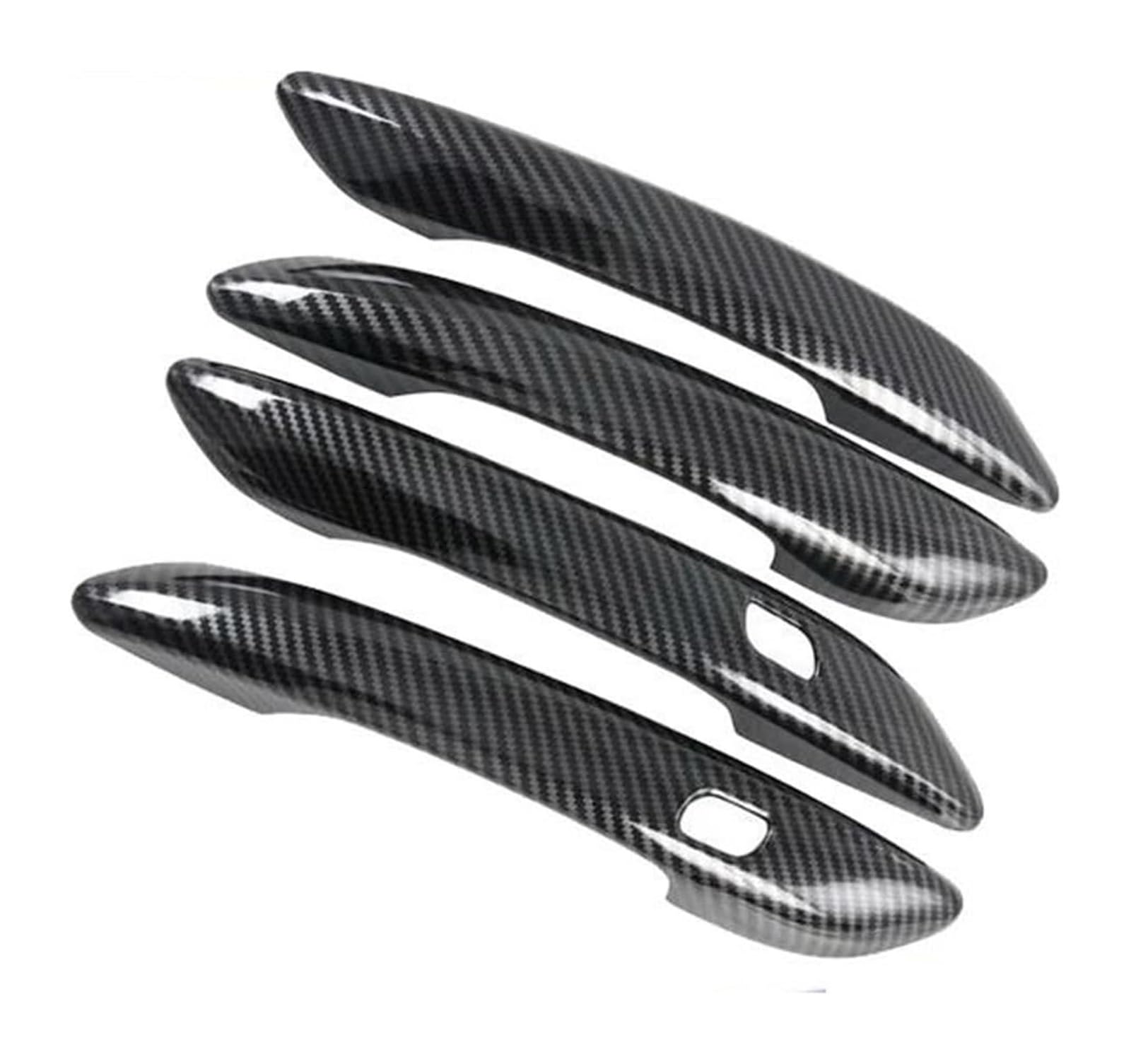 Hckclmbmzw Carbon For Hyundai For Elantra For Avante Cn7 2021-2023 Cover Decoration Exterior Parts Accessories Car Door Handle Trim Door Handle Cover(Carbon)