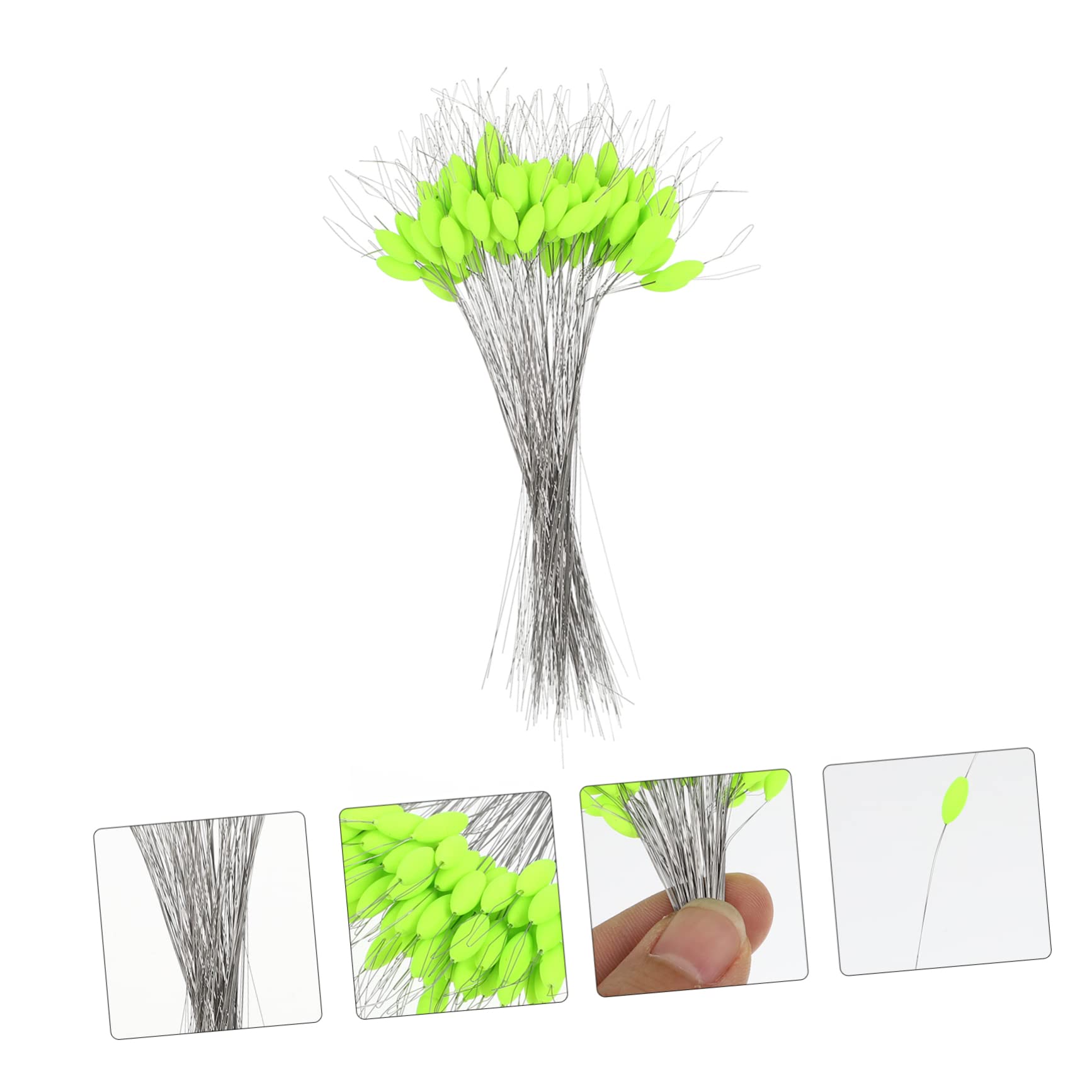 BESPORTBLE Flotteur de pêche Filet Carpe hameçon équipement Trousses pôle bouée Outils flottants Outil de pêche Fournitures de pêche Articles de pêche Plastique Green