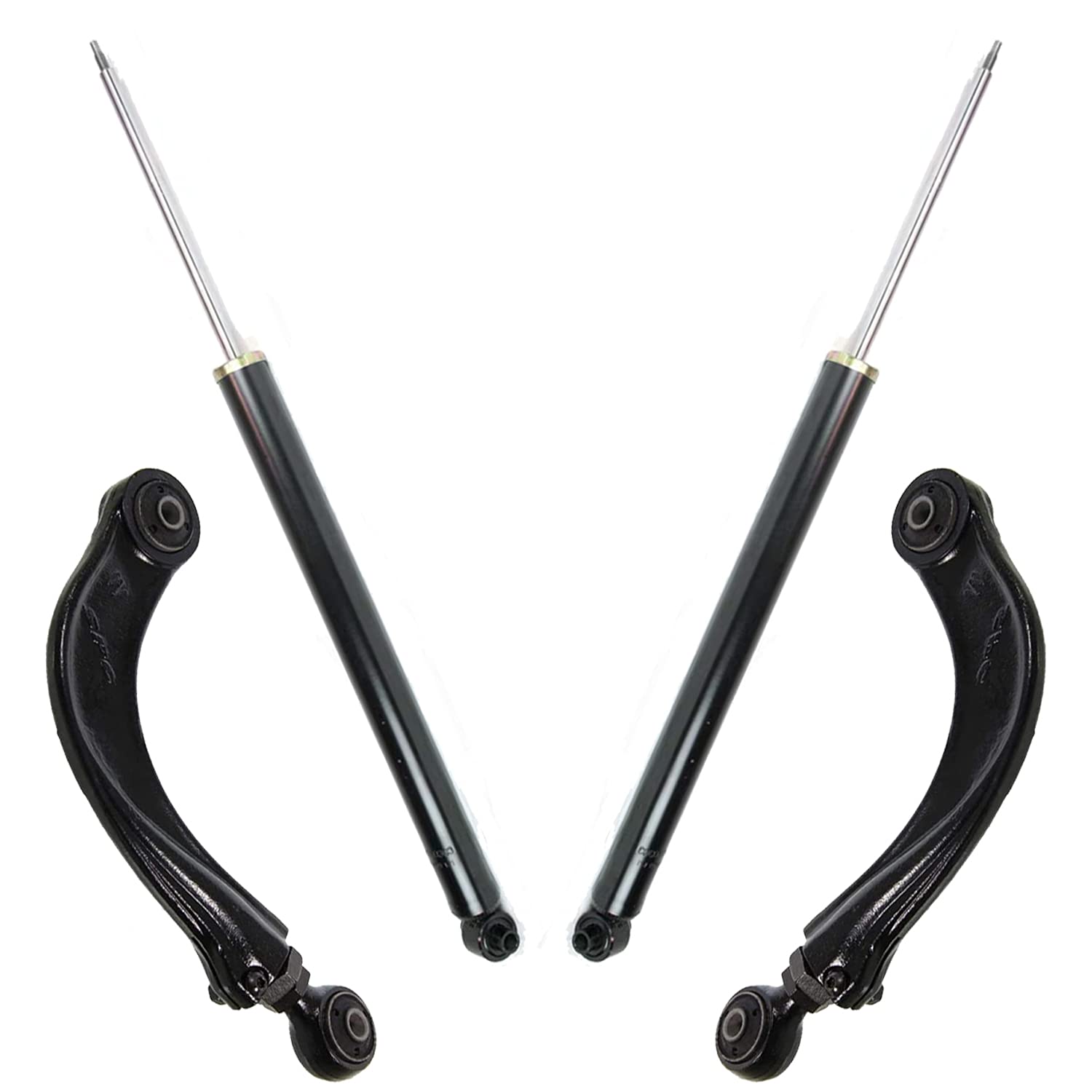 Detroit Axle - 4pc Rear Suspension Kit for 2004-2009 Mazda 3, 2006-2014
