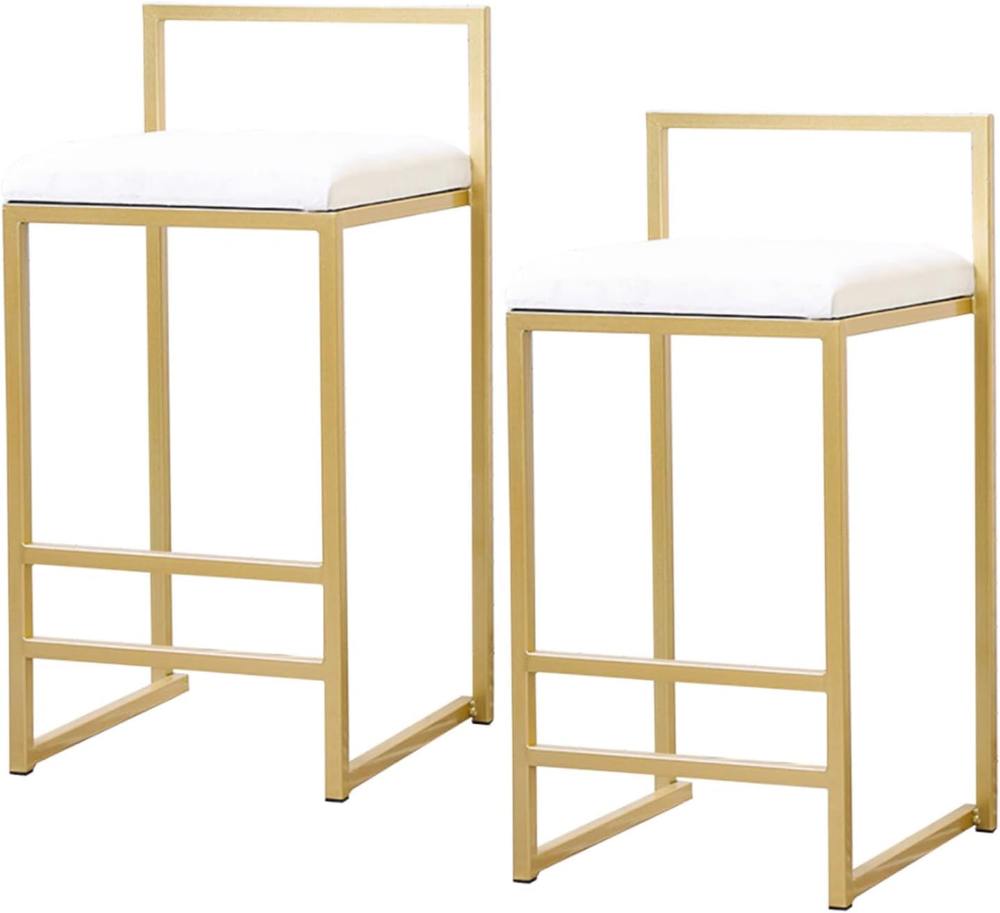 FLEPYHB Kitchen Bar Stool, Breakfast Bar Chairs, Metal Bar Stool