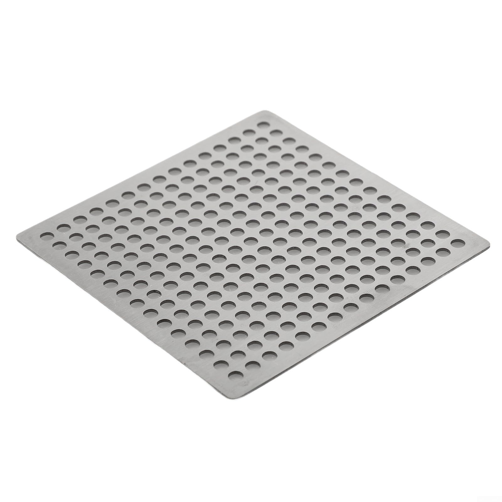 Couvercle de vidange de douche carré élégant en acier inoxydable de 9,8 cm, filtre et filtre réglable de 7 à 15 cm, empêche les obstructions, installation facile, durable et résistant à la rouille