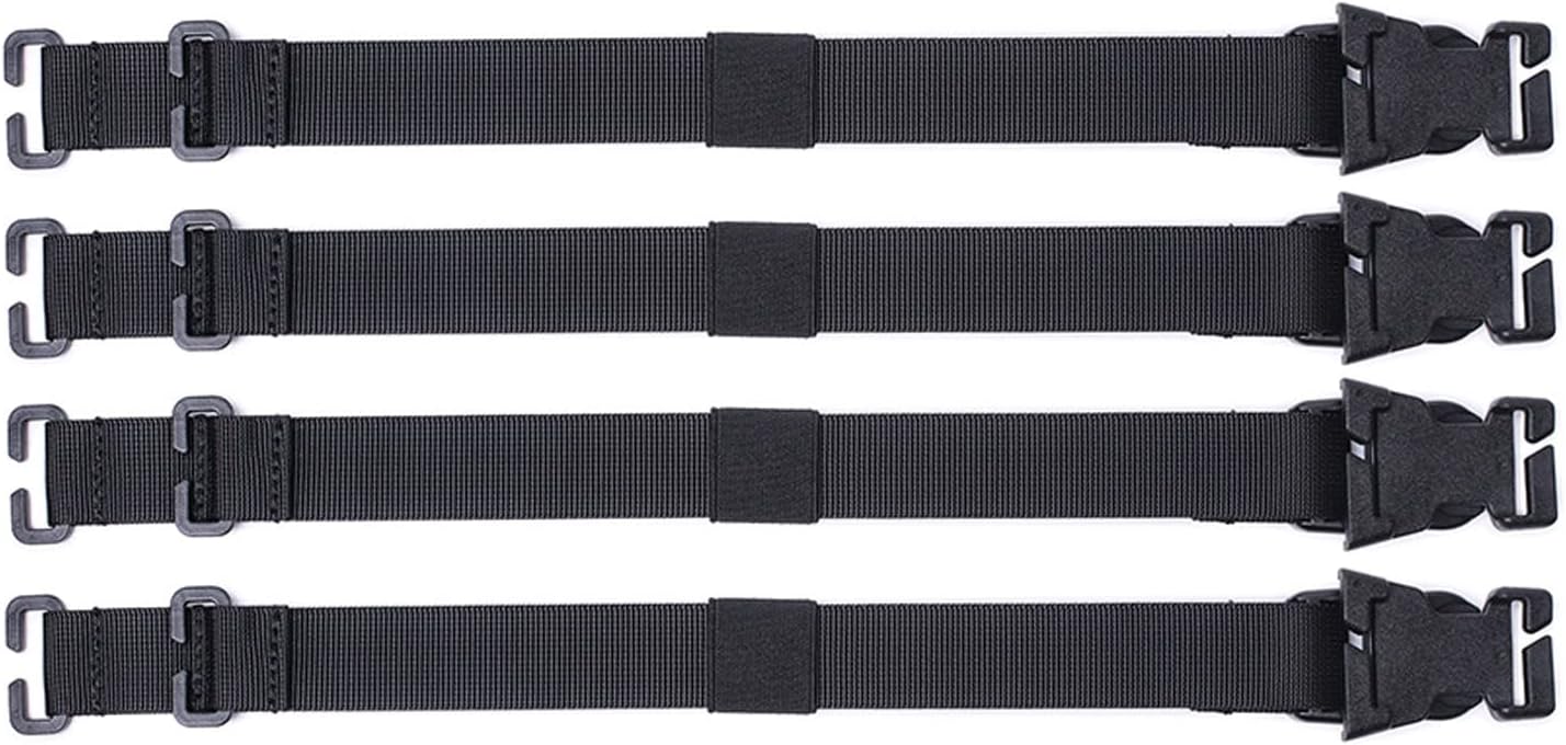 MiOYOOW 4PCS Tactical Molle Straps, Portable Molle Backpack Straps Accessories for Outdoor Camping Hiking Mountaineering