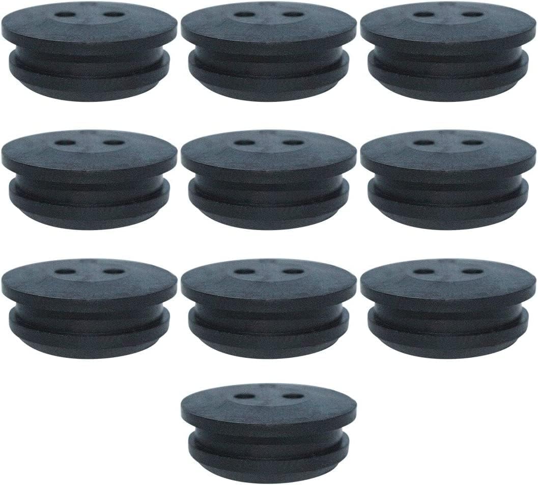 SUUFOO 2 Hole Fuel Tank Grommets Kit 10Pcs for Homelite