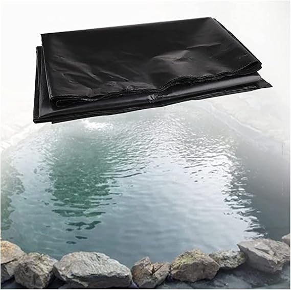 Image AMZPG Fish Pond Bed Lining Membrane Foldable Durable Impermeable Film Pond Liners Pools Fountain for Fish Pond Bed Liners Reinforced Landscaping (Color : Black, Size : 9x15m/29.52x49.2ft) Image AMZPG Fish Pond Bed Lining Membrane Foldable Durable Impermeable Film Pond Liners Pools Fountain for Fish Pond Bed Liners Reinforced Landscaping (Color : Black, Size : 9x15m/29.52x49.2ft)