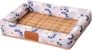 thematys Lit pour Chien I Panier pour Chien Résistant aux Rayures et aux déchirures I Panier pour Animal de Compagnie Hydrofuge (S (31 x 40 cm), Style 7)