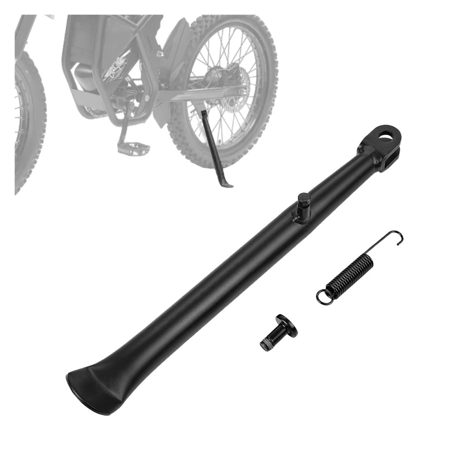 Cavalletto Laterale della Bicicletta Parti for Moto Cavalletto Laterale for Piedi Cavalletto Fuoristrada Dirt Bike E-Bike Regolabile