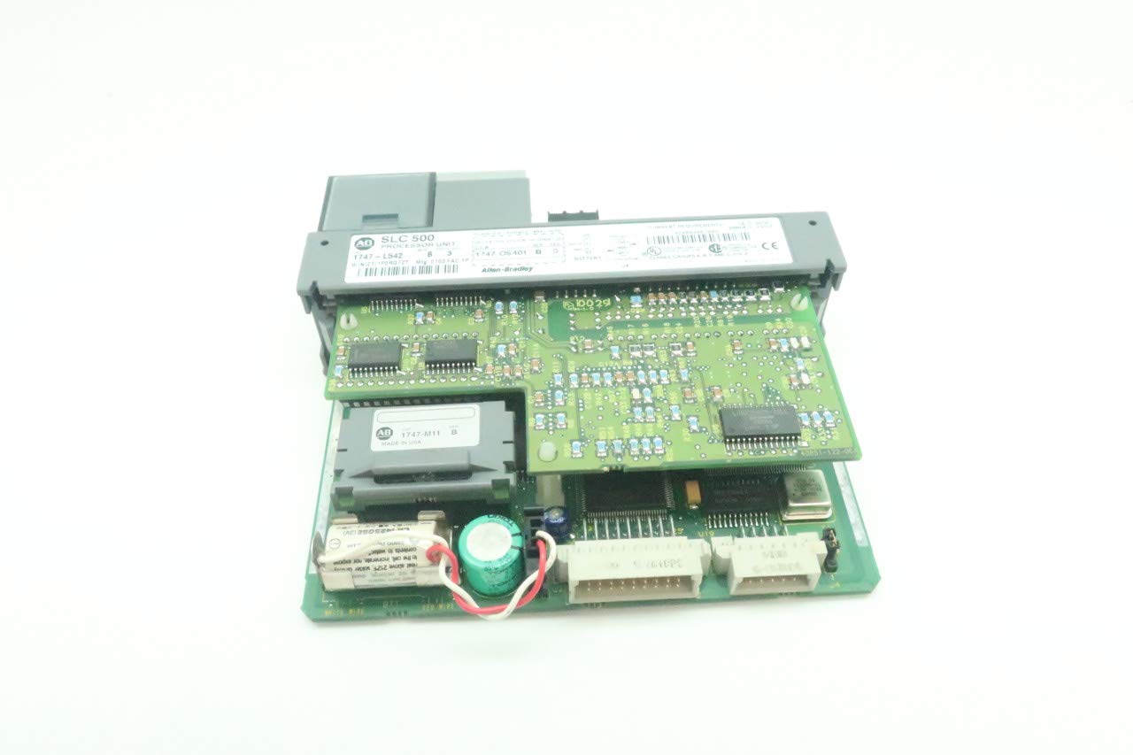 ALLEN BRADLEY 1747-L542 SLC 500 Processor Unit REV 3 SER B D637414