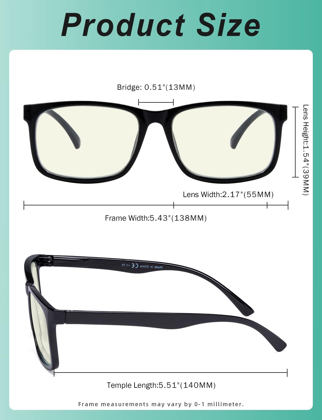 Eyekepper 5-pack Large Frame Reading Glasses - Stylish Reader Eyeglasses for Men Women Reading - Image 5