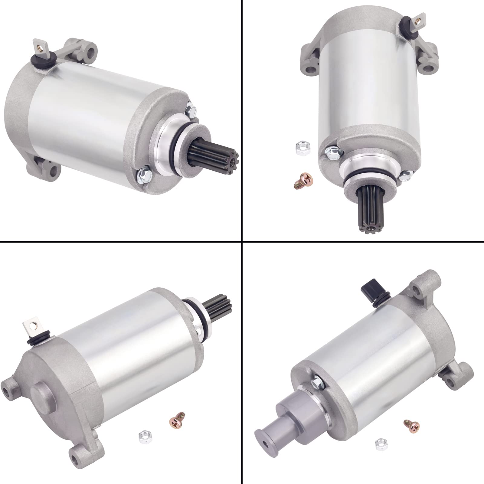 AHL Motor de Arranque eléctrico 31100-HG5-100 31100HG5100 para HYOSUNG STREET MOTORCYCLE GT125 Comet 125cc 2003/STREET MOTORCYCLE GT125R Comet 125cc 2006/STREET MOTORCYCLE GV125 Aquila 125cc 2000