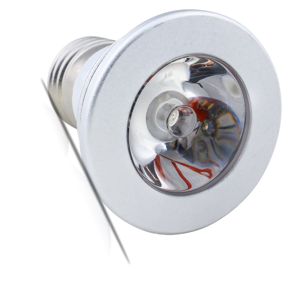 1 Pcs Dimmable E27 3W Led Bulb RGB LED Spotlight Smart Led Lamp with Remote — view 4