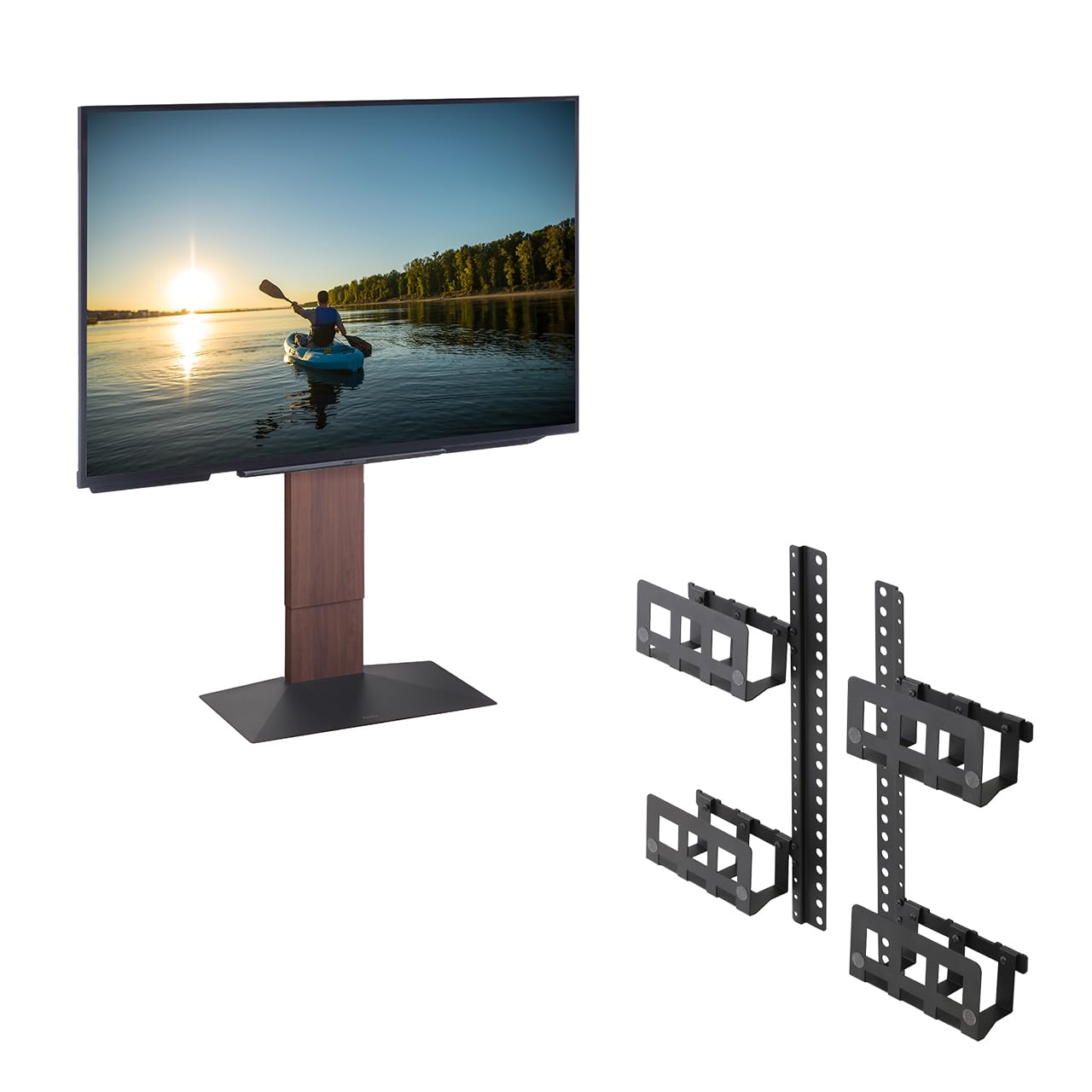 Amazon.co.jp: EQUALS イコールズ テレビ台 壁寄せテレビスタンド WALL  