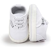 Infant Baby Boys Girls Canvas Sneaker Toddler Slip On Anti Skid Newborn First Walkers Candy Shoes for 0-18 Months
