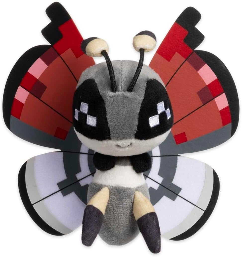 Pokémon Center: Vivillon (Poké Ball Pattern) Sitting Cuties Plush, 6 ½ Inch