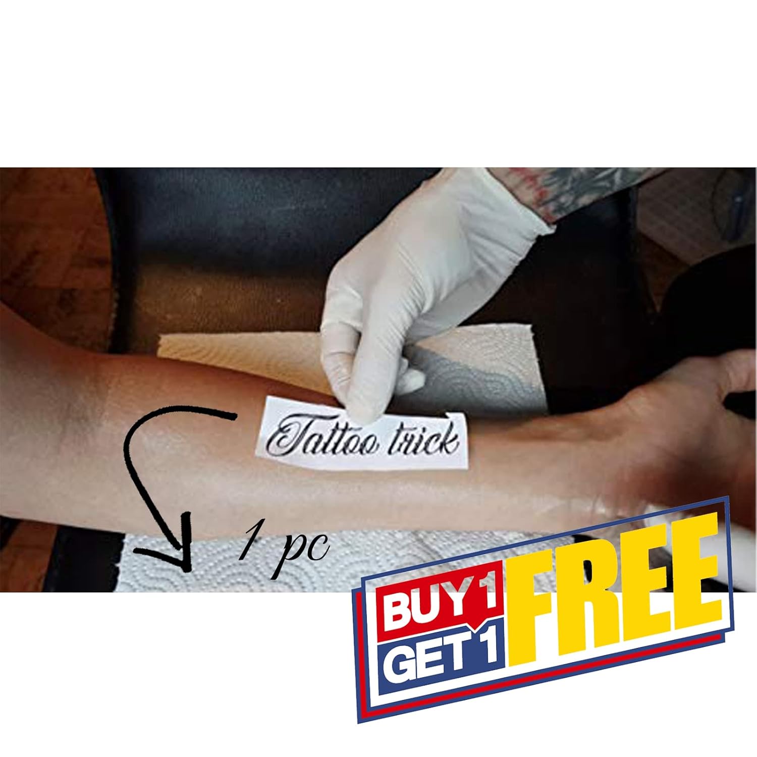 Custom Temporary Tattoo for Adults with Personalized Text Name, Fake Tattoo Sticker for Women and Men, Custom Name Tattoo (3" Length) : Beauty & Personal Care