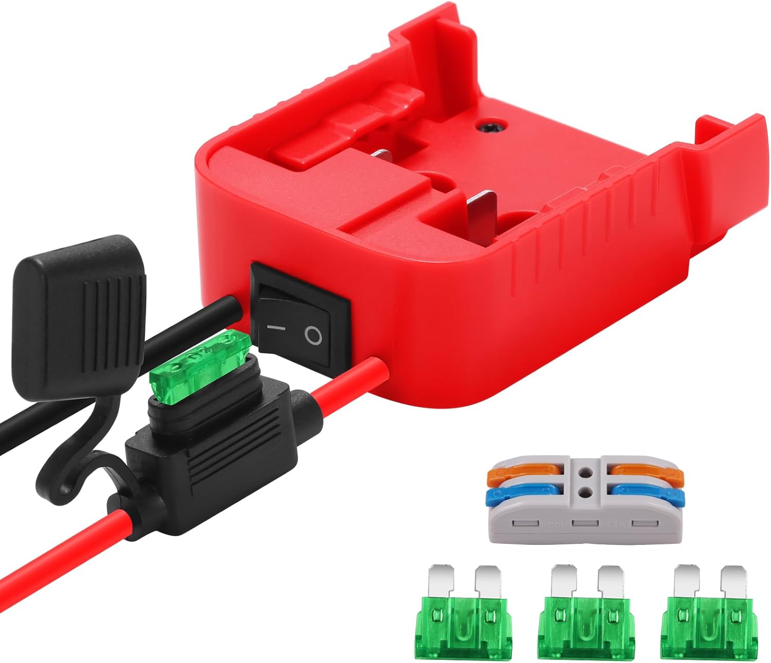 Meytunsin Power Wheels Adapter for Milwaukee M18 Battery