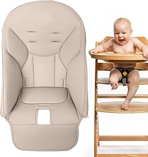 Baby PU Dining Chair, Paligor Baby Dining Chair, Dining Chair Covers Leather, Soft Multifunctional Seat Cover with Padding Comfortable for Peg Perego, Kosmic Jané, Baoneo, Siesta Zero3