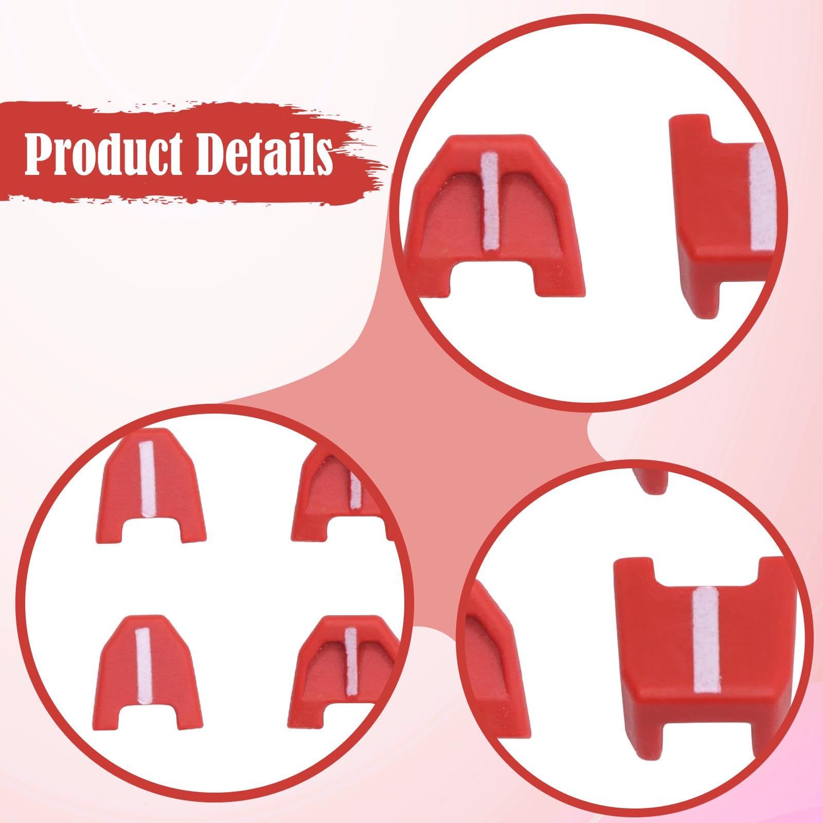 Kit de Almohadillas Sin Marcas 42-38-0017. Juego de 9 Puntas Sin Marcas para Clavadoras 2746-20.