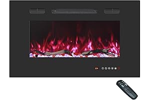 Valuxhome 30 Inches Electric Fireplace Insert