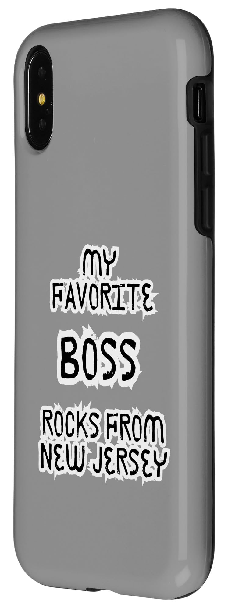 iPhone X/XS The Boss New Jersey Case - Image 2