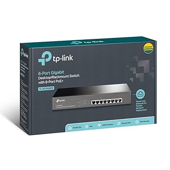 Amazon | TP-Link スイッチングハブ PoE ギガ8ポート PoE+ 5年