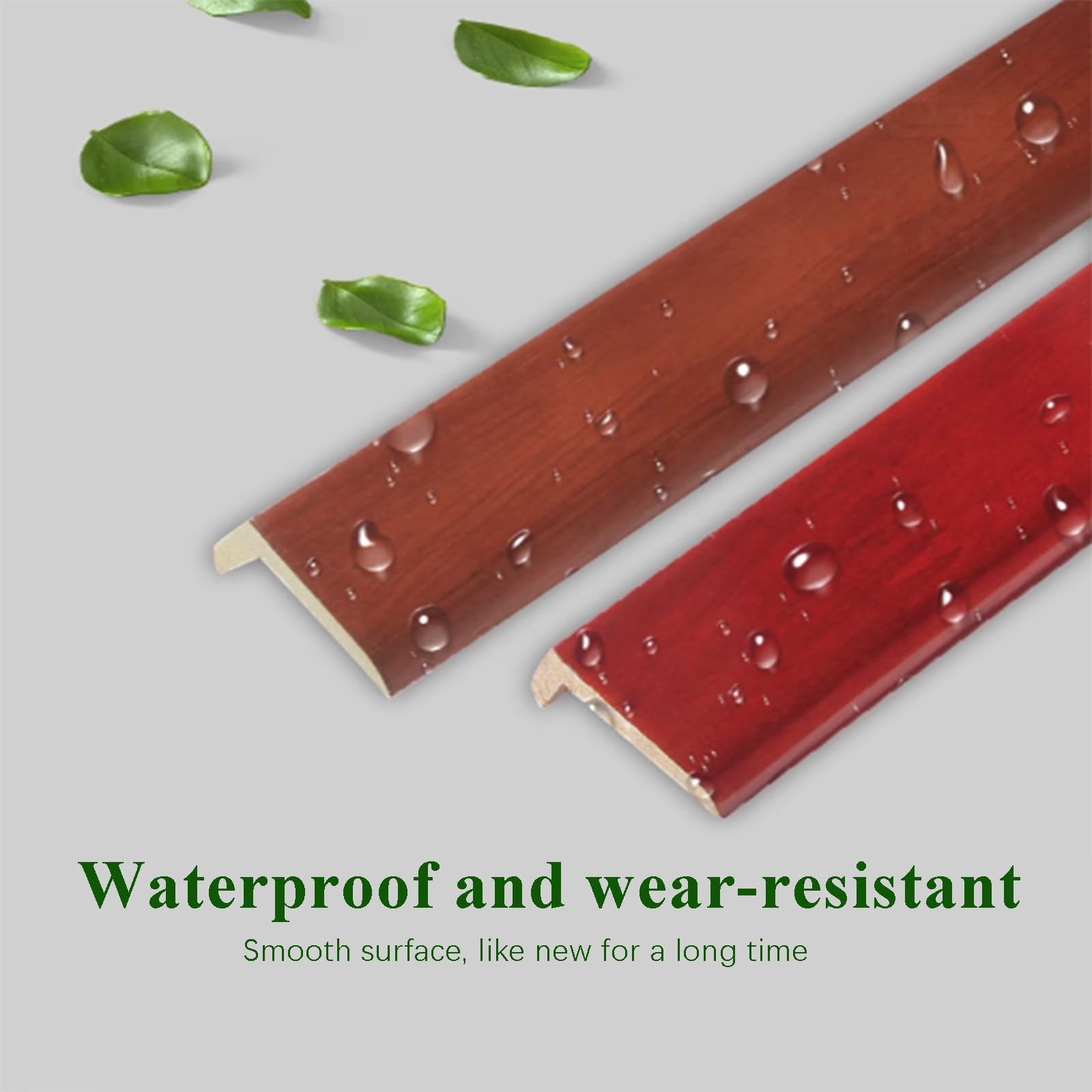 89° Corner Ed Protect - Moldura autoadhesiva para paredes, 85 cm, ideal para seguridad infantil y protección de esquinas, color rojo
