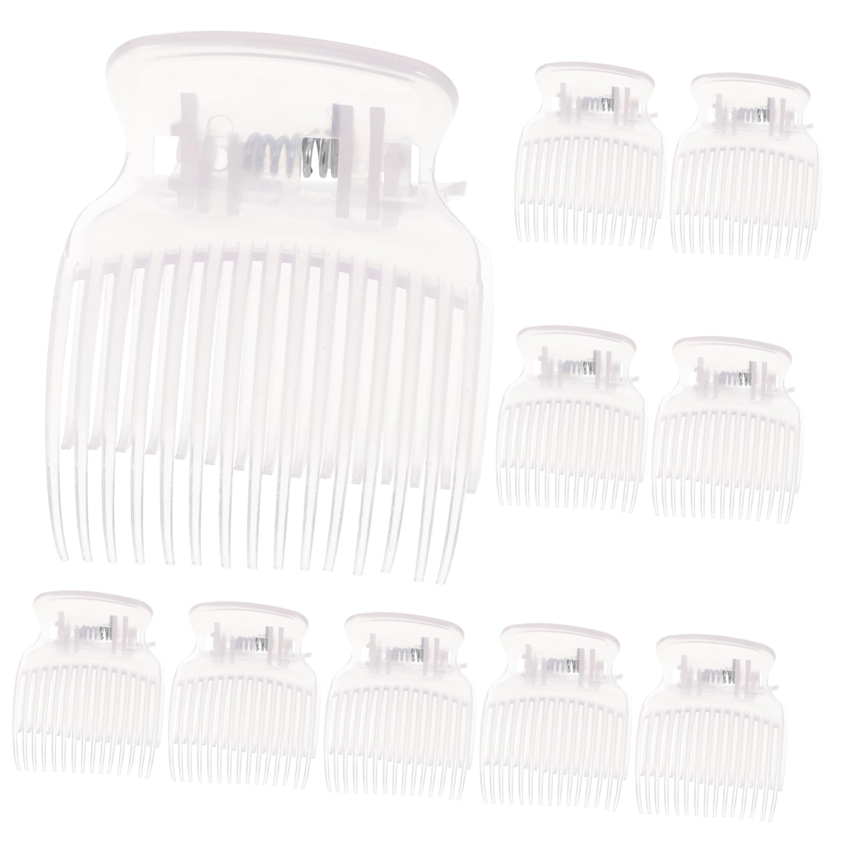 Beatifufu Hot Curler Clamp Replacement 10 Pack Roller Jaw Clamps Quick Heating Safety Insulation