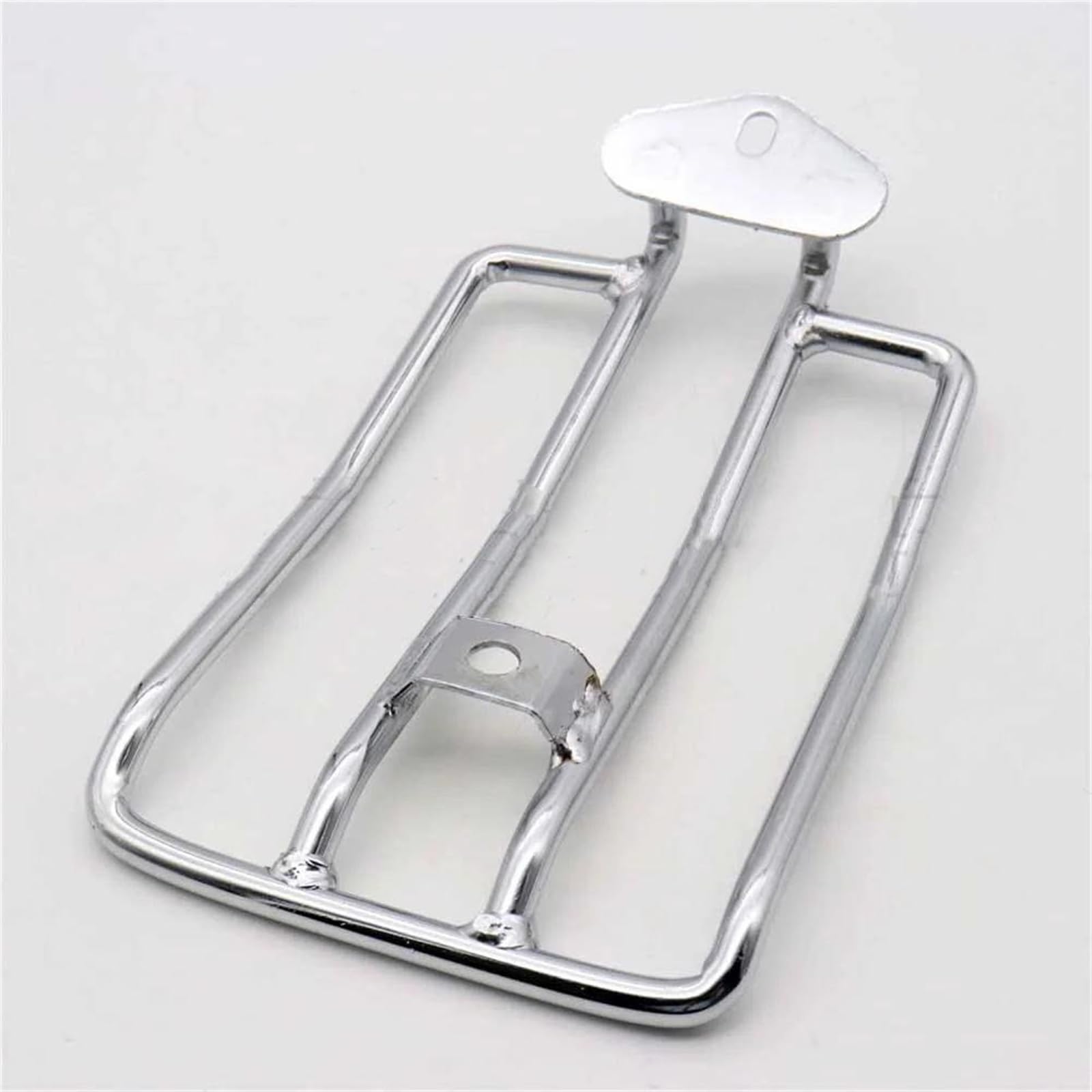 Durable et robuste Porte-bagages De Garde-boue Arrière Pour Siège Solo Moto, Pour Harley XL Sportsters Iron 48 883 XL1200 2004 – 2019(Argent)