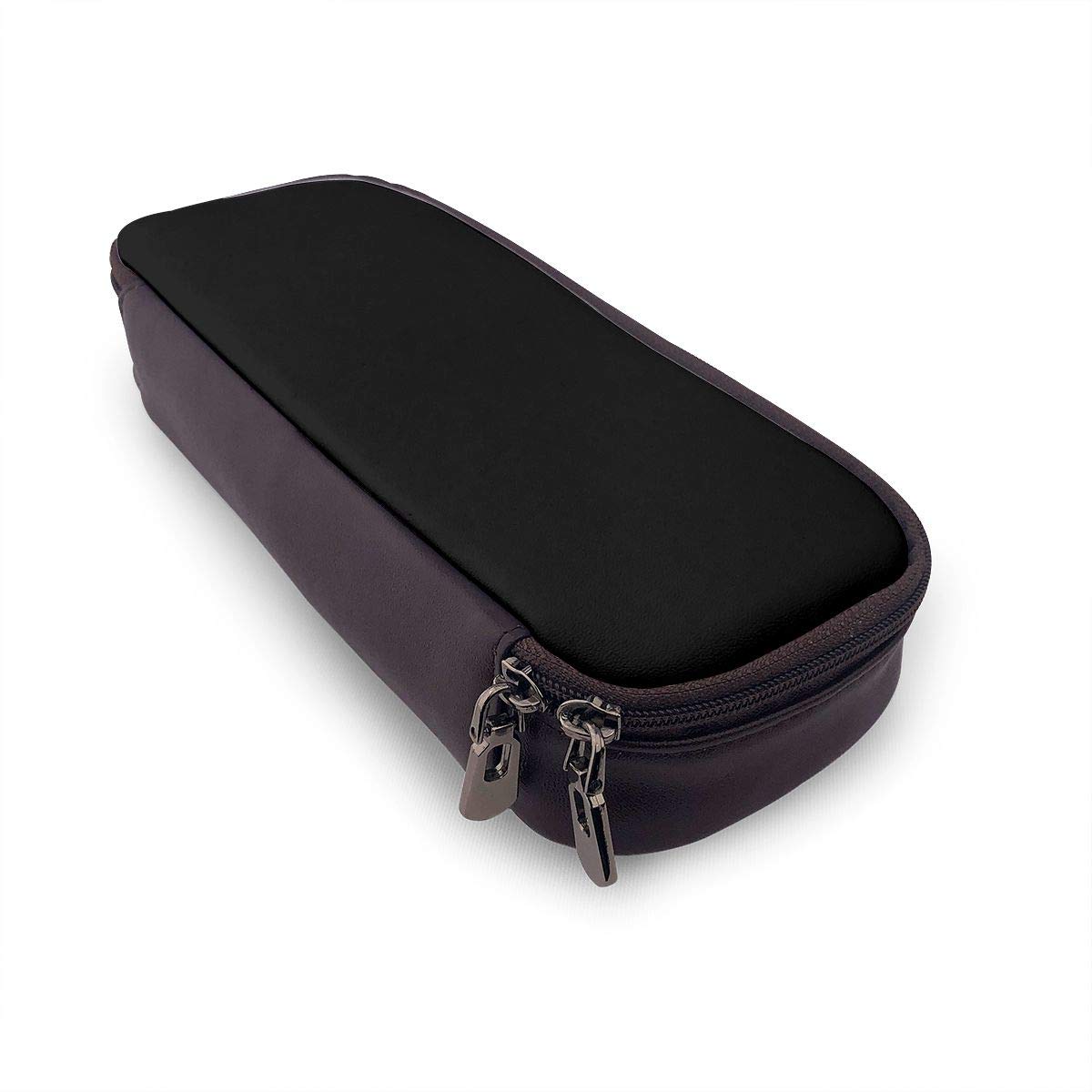 YINGD This is not Sharp but Sharp School PU Leather Multi Pencil Pen Case Pouch Lightweight Pencil Case Pen Holder Large Capacity Simple Large Size Student Multi-functional Waterproof Stationery : Off