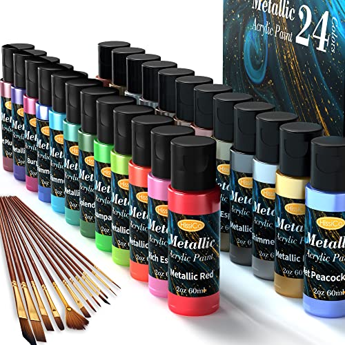 Comparison of Best Metallic Acrylic Paint Top Picks 2023 Reviews