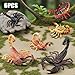 THINKBAY 6PCS Scorpion Figurines Animal Toys, Prank Toys for Kids, Safari Animal Toy for Toddlers, Educational Preschool Toy Birthday Gift for Boys Girls, and Kids.
