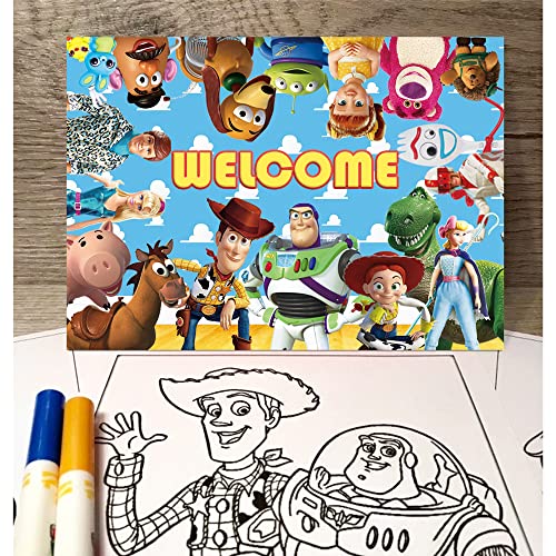 20 Toy Story Invitations Boy Invitation Cards Party Supplies Birthday Invites With Envelopes #TOP6