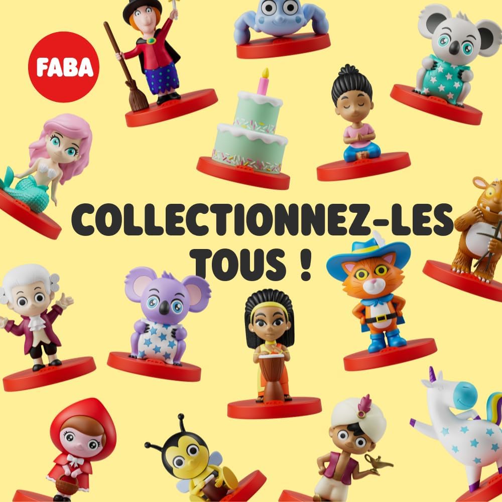 FABA Personnage Sonore La farandole des Animaux Music and Songs, Children 0+ Years, Educational Game, French Version