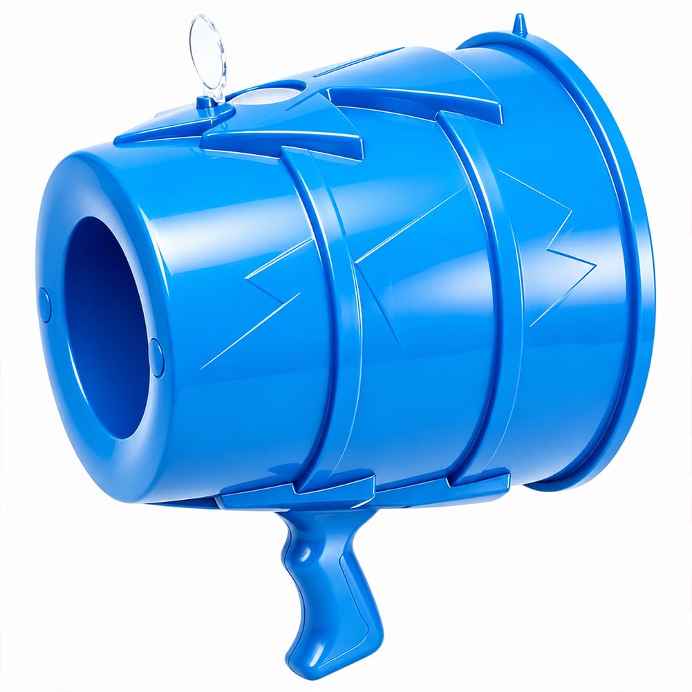 Handheld Single Air Cannon Toy, Invisible Air Blaster for Prank Game