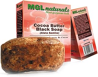 MGL Naturals Jabón negro africano crudo Jabón...