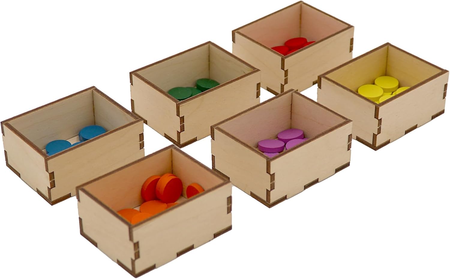 The Broken Token Spirit Island Nature Incarnate Compatible Game Crate Expansion - Wooden Storage Box with Multiple Trays