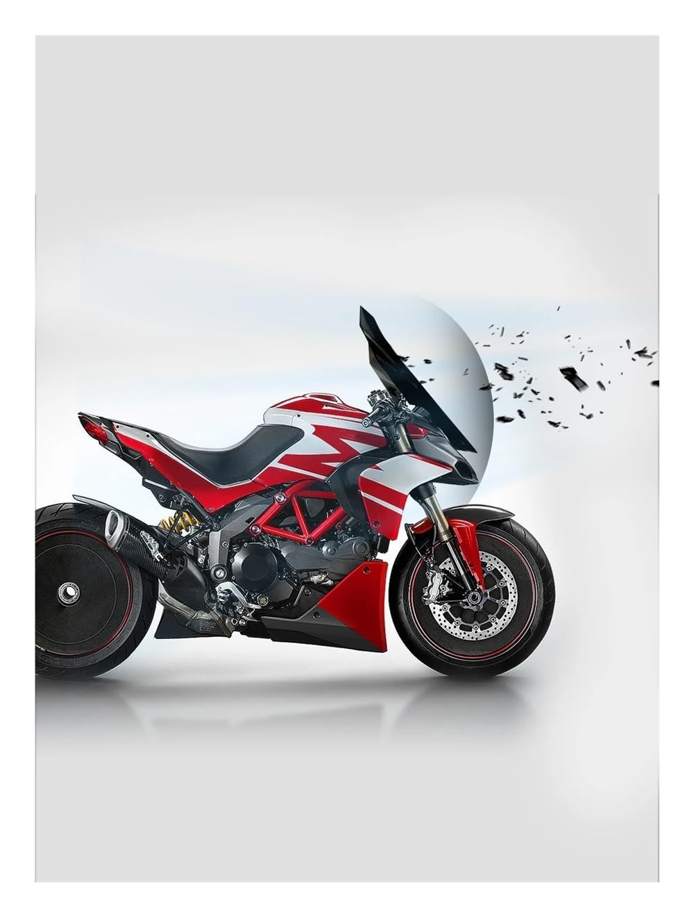 Parabrisas para R1250GS para R1200GS para R 1200 GS LC para ADV para Adventure Parabrisas