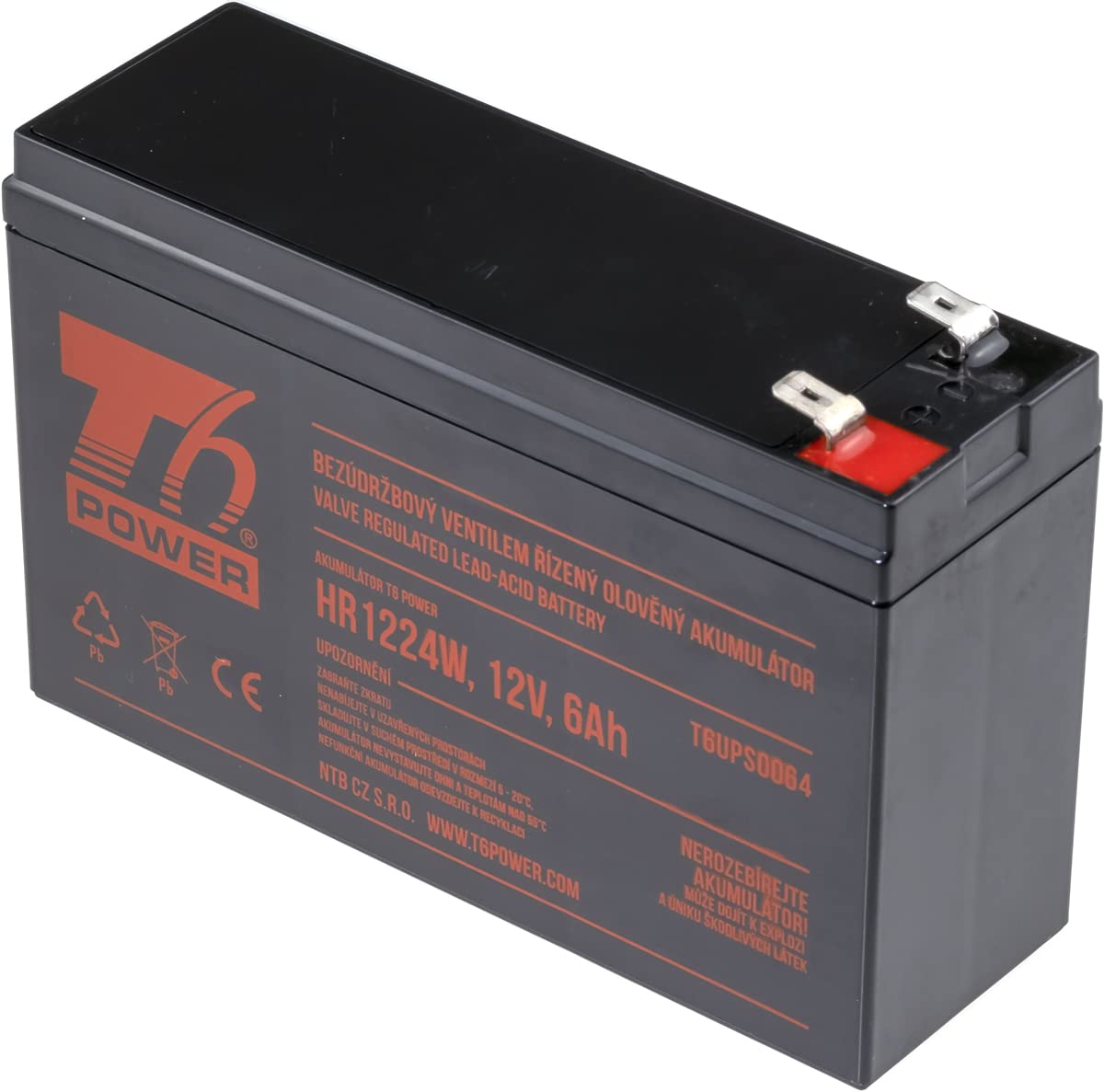 Jeu de Batteries T6 Power pour APC Back-UPS ES 400, VRLA, 12 V
