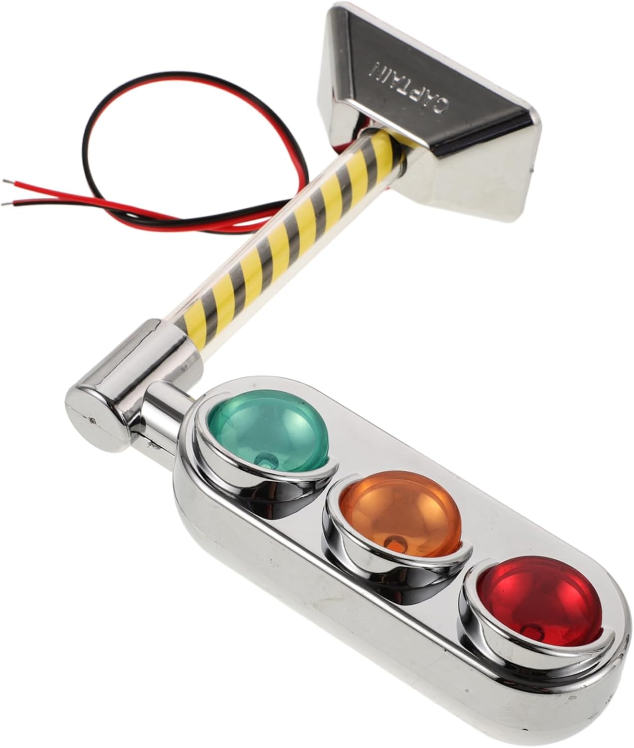 TEHAUX Mini Traffic Signal Light Ornament for Car Interior Decor Realistic LED Display Changeable Traffic Signal Lights 3-inch Size for Home Decor and Creative Projects
