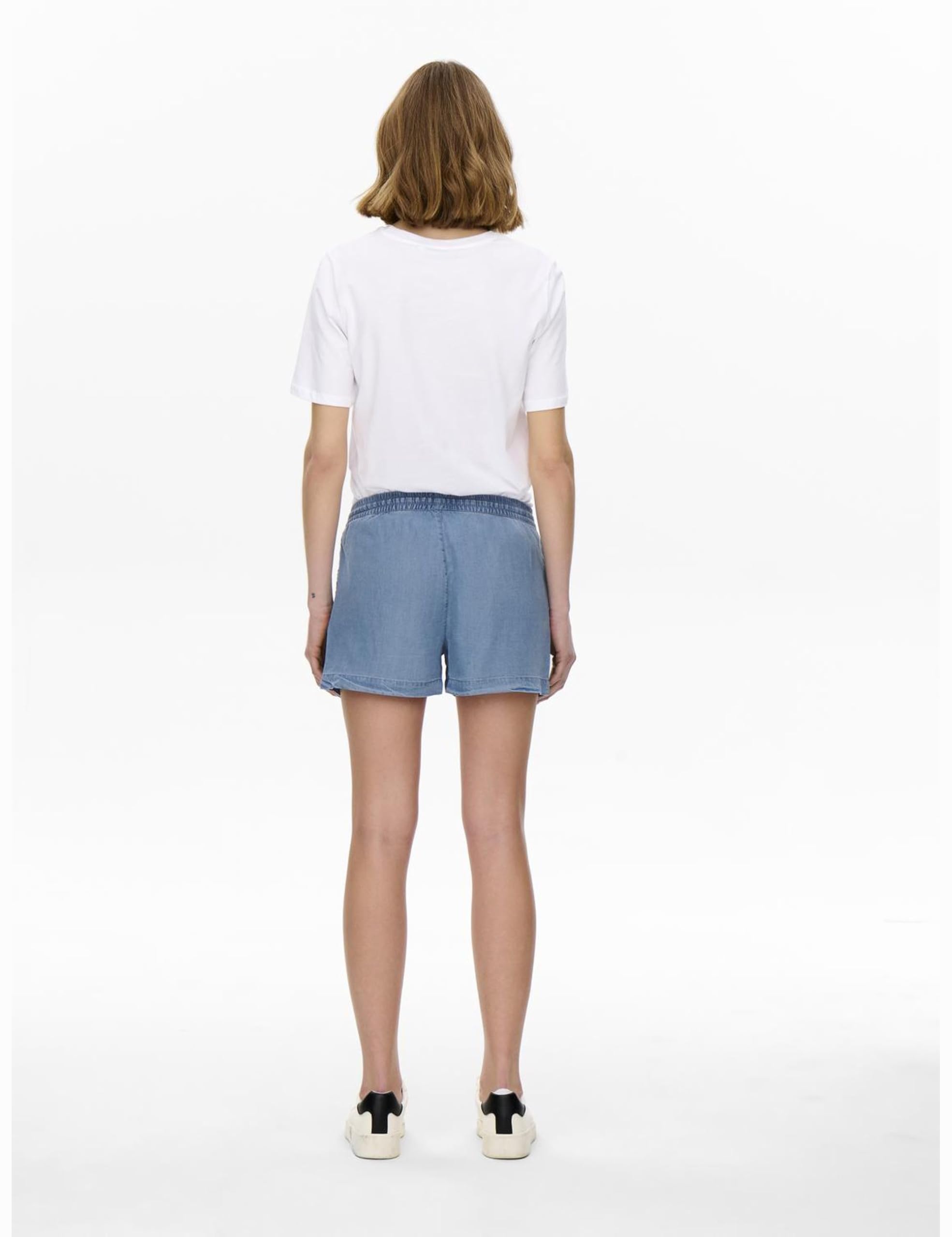 Only - Onlpema Lyocell Life DNM Shorts Box, Pantaloncini Donna