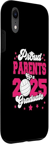 Miniatura 3 de iPhone XR Parents of a 2025 Graduate Prom Graduation 25 VolleyBall Case