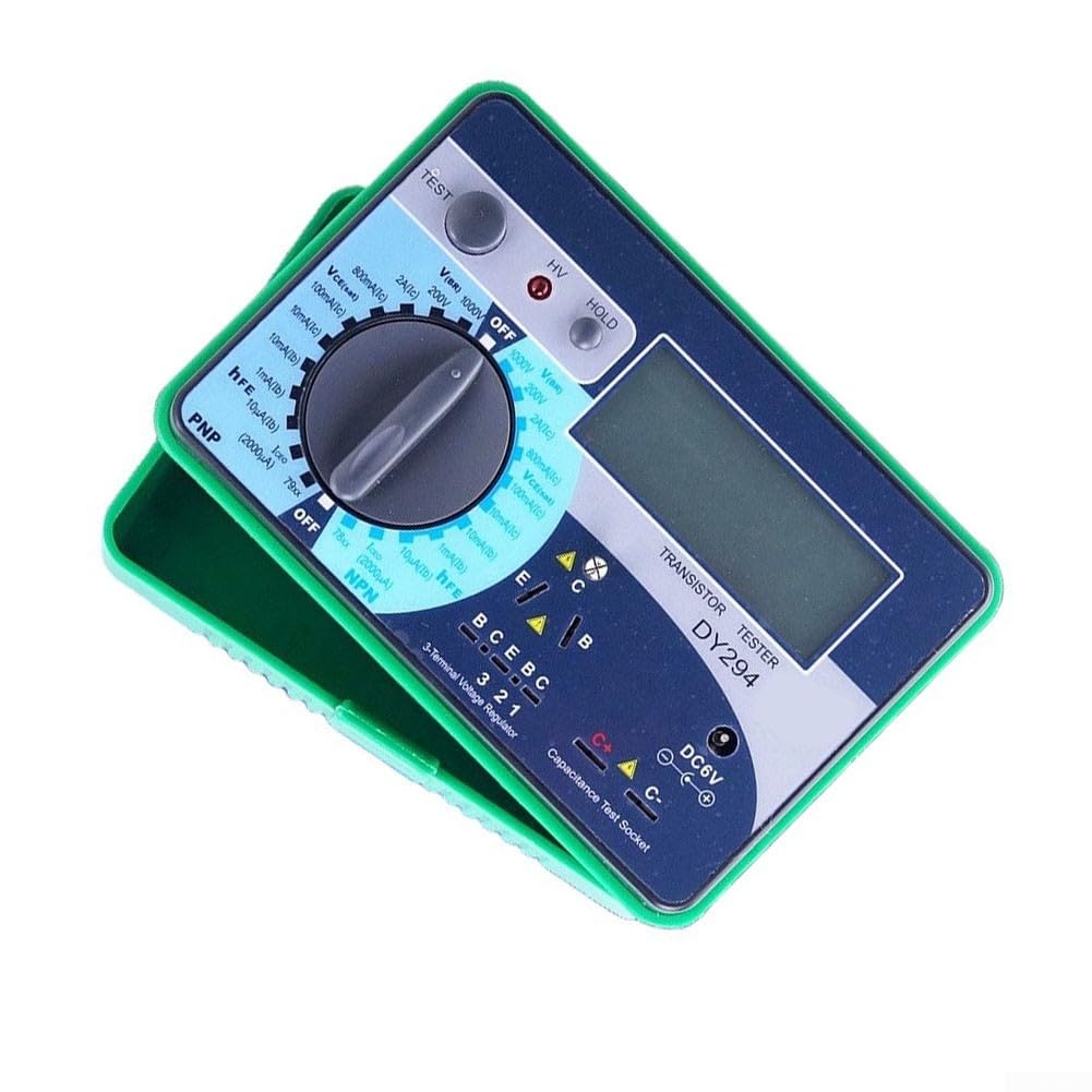 Tester digitale a transistor DY294 per diodi MOSFET tiristore 78/79 regolatore controllo della tensione del condensatore, design compatto per la riparazione di laboratorio Tech