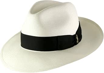 Borsalino Fidel Panama Hat with Wide Adjustable Brim