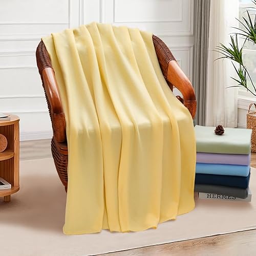 Miniatura 2 de SeaBeauty Acogedora manta de forro polar a granel (paquete de 6) cómoda manta de forro polar adecuada para el hogar, cama, sofá, oficina, campamento