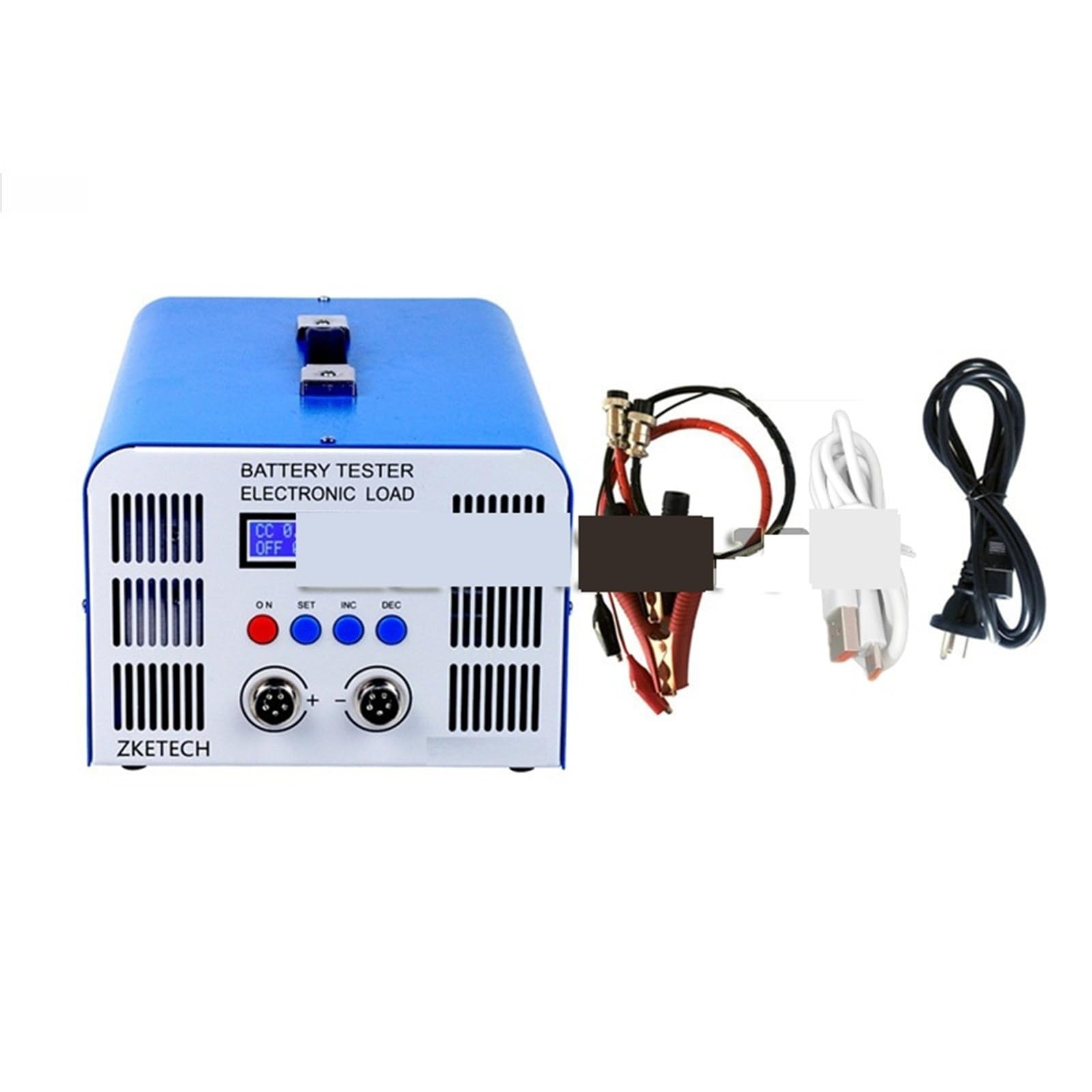 Elektroniczny tester obciążenia, Elektroniczny tester pojemności akumulatora Tester litowo-ołowiowego Ładowanie/rozładowywanie 40A 200W