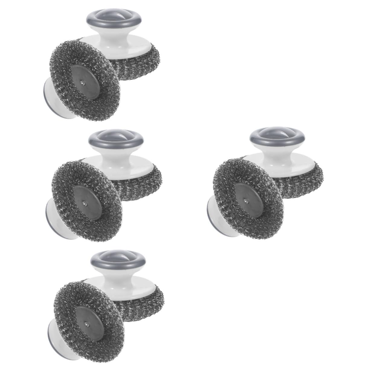 Cepillo para Platos Esponjas De Cocina Lavar Platos Hundir Estropajos De Cocina para Depuración Objetivo Y Fregar Acero Inoxidable 304 2 Piezas X 4