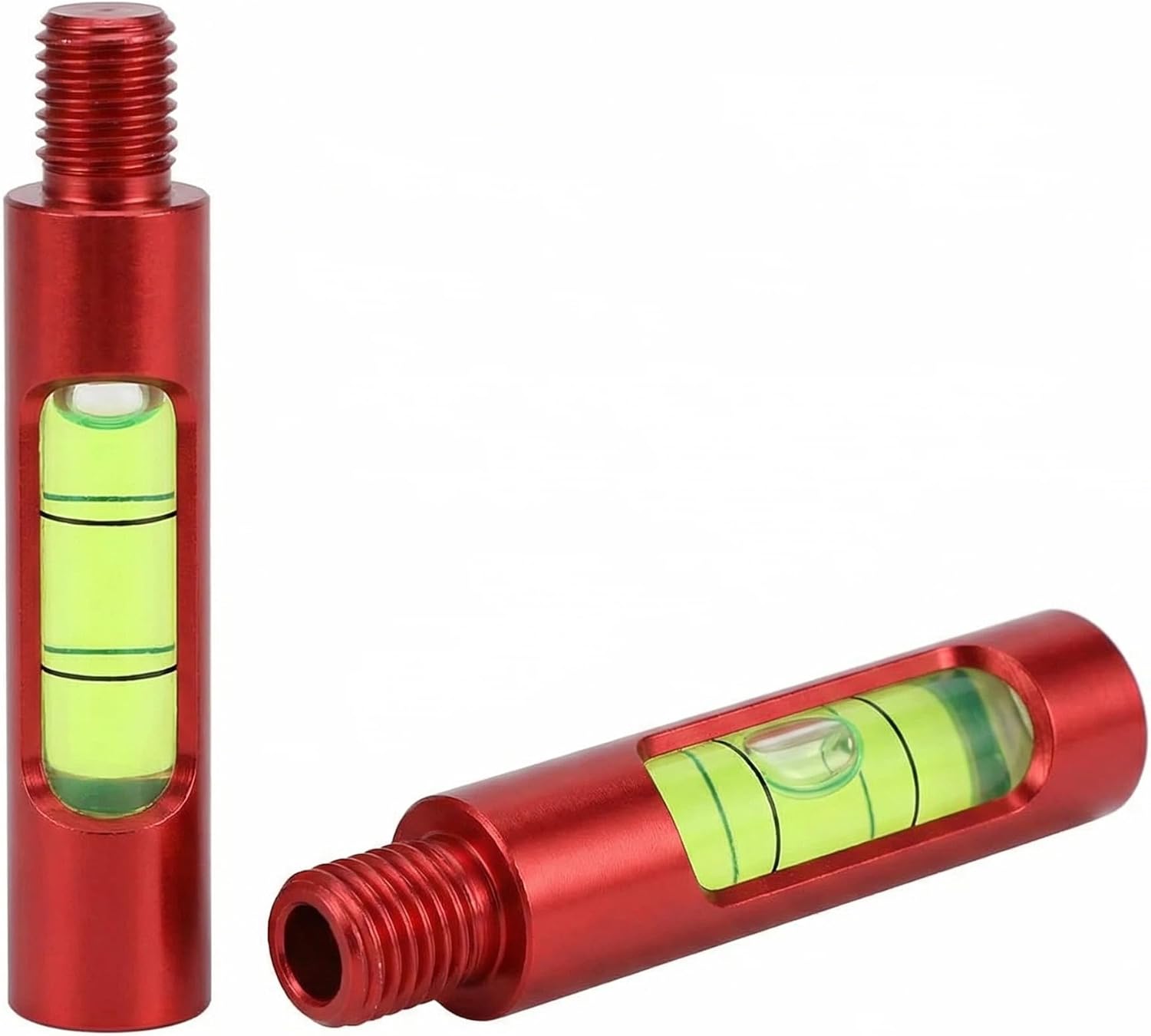 Plastic Bow Level 2 Pack for Compound Bow, Dual Axis Archery Leveling Tool, Screw-in Bow Alignment Gauge for Hunting & Tuning, Archery Accessories