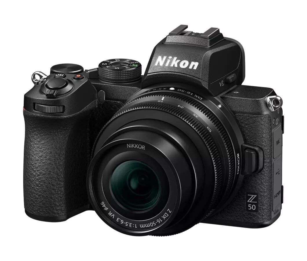 Amazon.com : Nikon Z50 + Z DX 16-50mm + Z DX 50-250mm Mirrorless